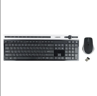 کیبورد و ماوس بیسیم گرین مدل GKM-505W